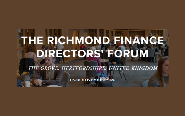 Richmond finance director forum 2026
